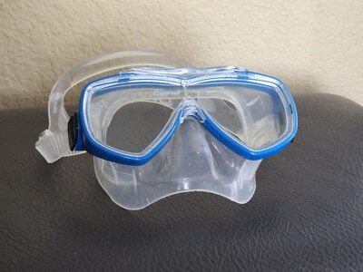 CRESSI-SUB ONDA DN207020 TEMPERED GLASS DIVING MASK ITALY ADULT SIZE G2.1