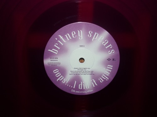 BRITNEY SPEARS OOPS I DID IT AGAIN SANGRIA 25TH ANN LUCKY STRONGER DON'T LET ME - Picture 9 of 16