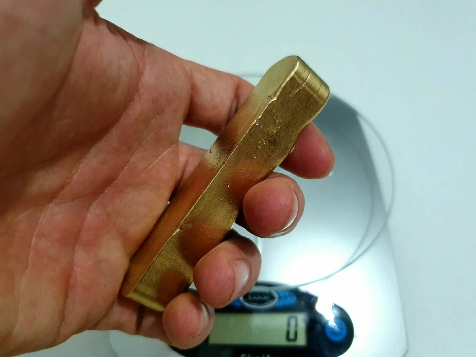 223 Grams Scrap gold bar for Gold Recovery Melted Different Computer Coin Pins - Image 4 of 4