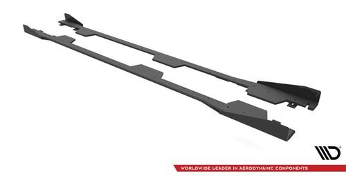 CUP RACE faldones laterales accesorios + alas NEGRO para Subaru BRZ Mk1 FL faldas  - Imagen 5 de 6