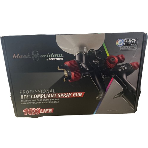 BLACK WIDOW BY SPECTRUM BWHTE1.7 Professional HTE Compliant Spray Gun