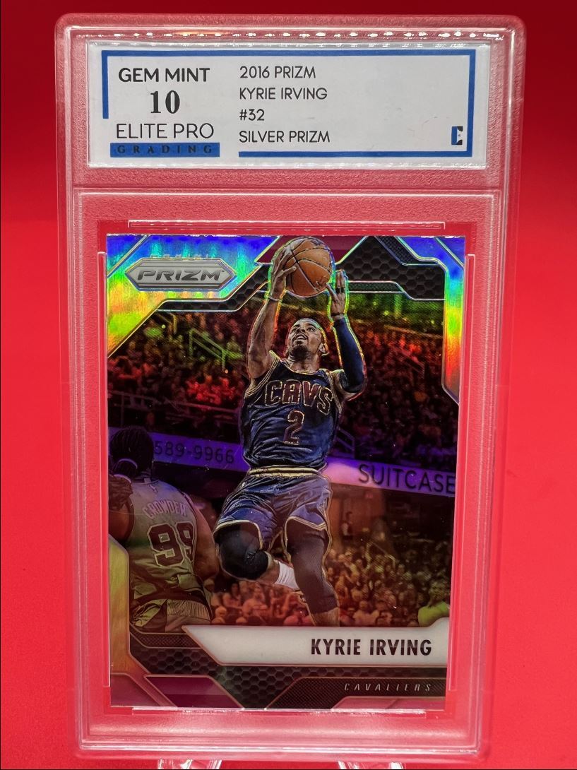 2016-17 Prizm SILVER Kyrie Irving Cleveland Cavaliers GEM MINT 10 #32