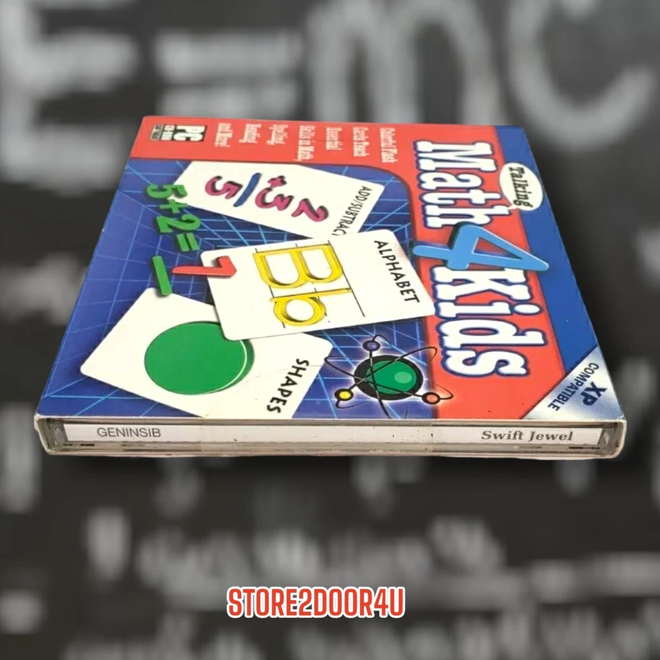  TALKING MATH 4 KIDS PC Game Windows XP COMPATIBLE  - Image 3 of 3