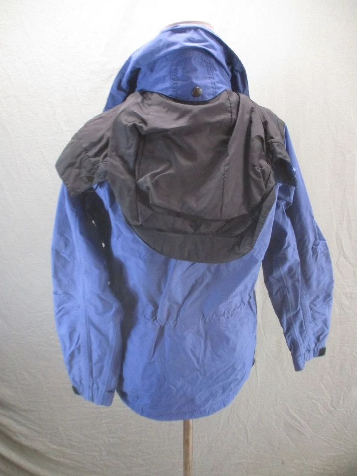 The North Face Size S Womens Blue 100% Nylon Full Zip Snap Pocket Ski Jacket 128 - Image 4 of 4