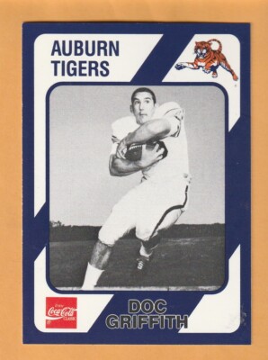 Doc Griffith Auburn Tigers 1989 Card #398 Hokes Bluff Alabama 12J