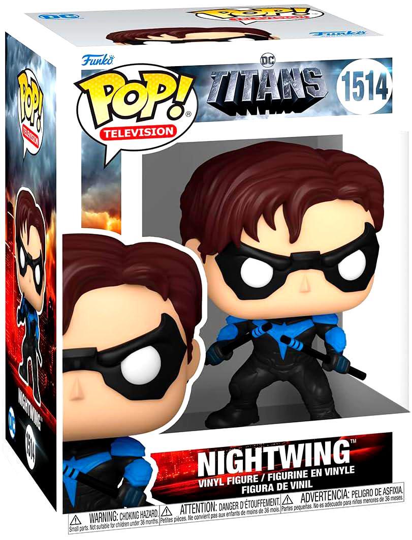 Thumbnail - Funko Pop Television: - Dc Titans - Nightwing 1514 - Neu & Ovp