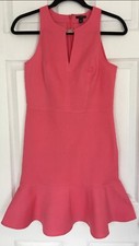 NWT Ann Taylor loft pink dress, zipper back, Size 2, Retail: $128
