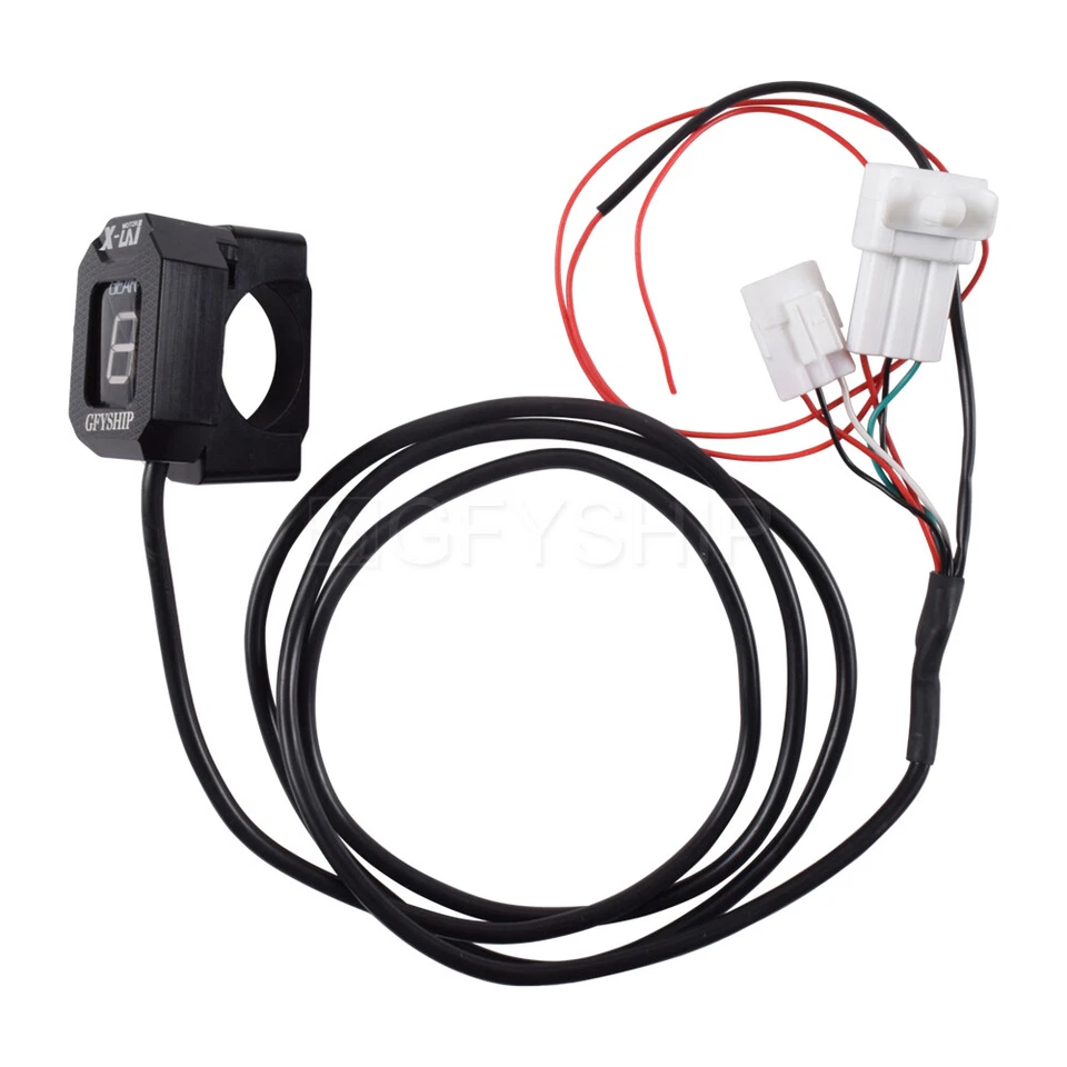Indicador de engranajes digital para Triumph Rocket III Touring TODO motocicleta medidor de engranajes Foto 3 de 4