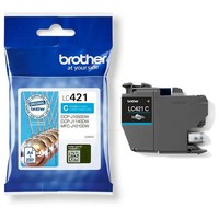 Brother LC-421C Tintenpatrone Cyan, 200 Seiten Brother DCP-J 1050