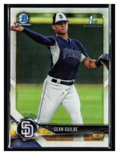 2018 Bowman Draft Chrome 1st Refractor #BDC-144 Sean Guilbe