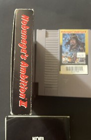 Nobunaga's Ambition II 2 (Nintendo NES 1991) Complete Game CIB Authentic Tested