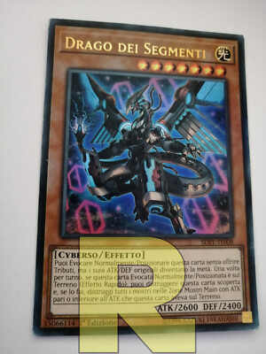 Segmentdrache / Segmental Dragon  Ultra Rare  SDPL-IT008  Italienisch EX