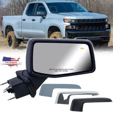 Passenger Right Side Door Mirror Power For 2019-2025 Chevrolet Silverado 1500