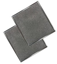 Compatible GE WB2X8476 Range Hood Aluminum Grease Replacement Filters 2 Pack 