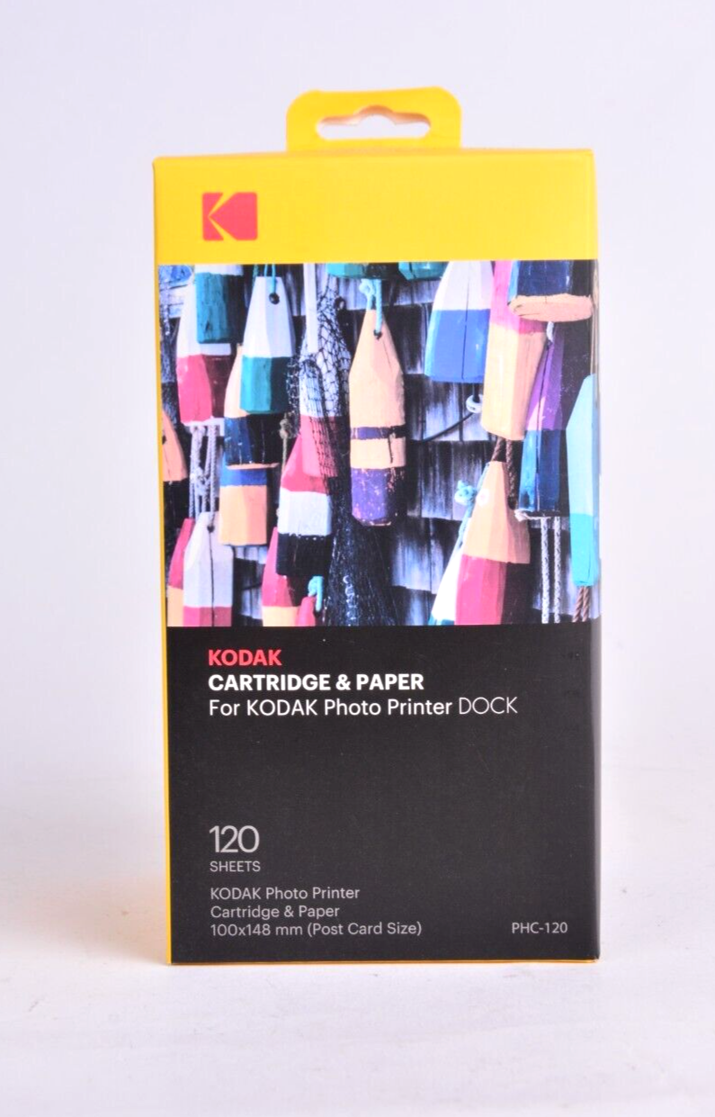KODAK confezione Kit 3 PACCHI cartuccia e carta per PHOTO PRINTER DOCK