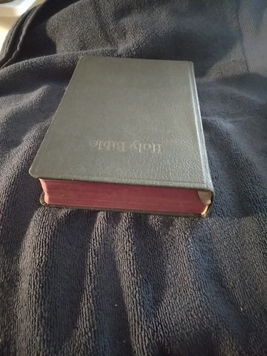 Vintage Holman Home Bible 2869 Large Type unbenutzt in Box Christian 1928? - Bild 10 von 17