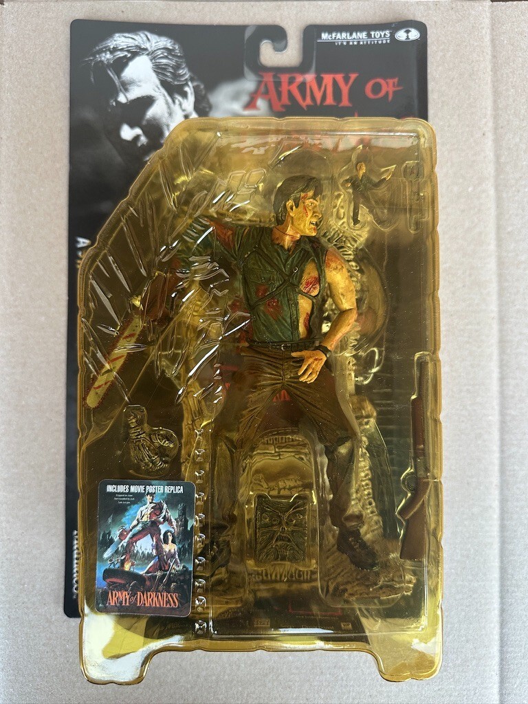 SF・ファンタジー・ホラー MOVIE MANIACS ARMY OF DARKNESS Ash McFarlane Movie Maniacs ARMY OF DARKNESS ASH Action Figure