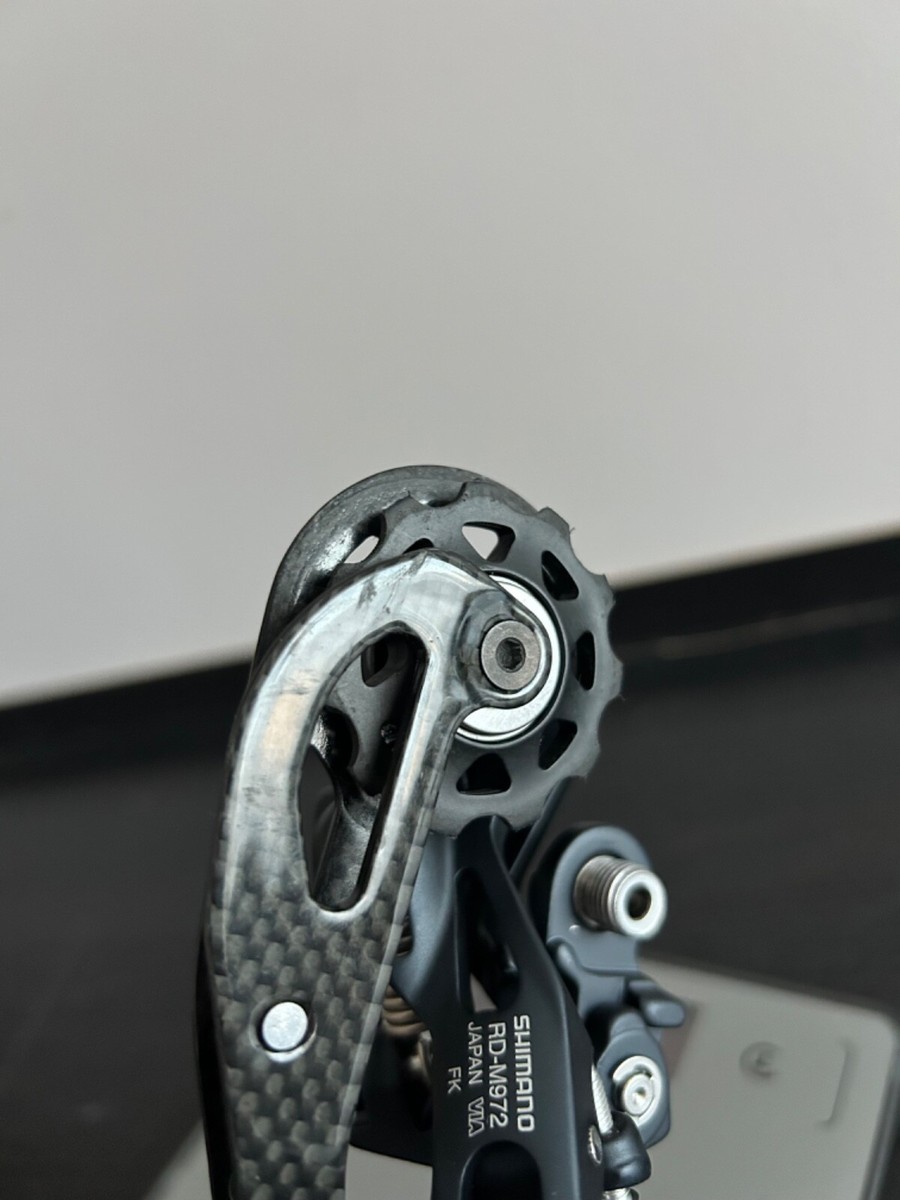 NEW Shimano XTR RD-M972 Rear Derailleur 3x9s Carbon Long Cage | eBay