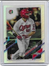 2021 Topps Chrome NPB Ryuhei Matsuyama Refractor Parallel #102