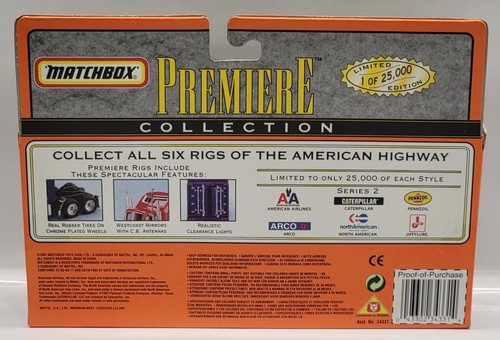 1997 Matchbox Premiere Collection Kenworth C.O.E. Trailer Ltd. Ed. Rigs Series 2 - Picture 7 of 9