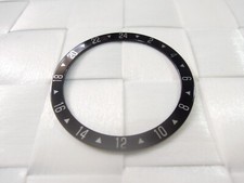 NEW BLACK BEZEL INSERT GMT 38MM LARGE DIVERS SKX007-009 / 7002-7001 /6309-7040