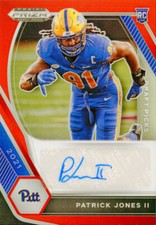 2021 Panini Prizm Draft Picks Football Draft Picks Autographs #109: Patrick