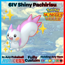 ✨Shiny Pachirisu 6IV✨ Pokemon Scarlet & Violet  🚀Fast🚀