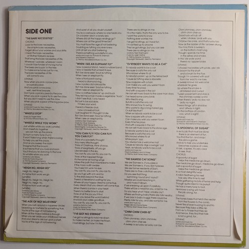 Greatest Hits Of Walt Disney (Vinyl LP, 1976) Ronco with Cut Outs & Insert MINT - Picture 3 of 8