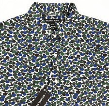 Men's MICHAEL KORS Colors "Camo" Cotton S/S Shirt XL XLarge NWT NEW Slim Fit WoW