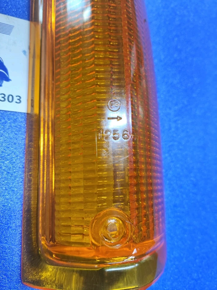 Lente de luz delantera vintage Ford Taunus 17M 20M lado izquierdo naranja Panza P1645S Foto 4 de 4