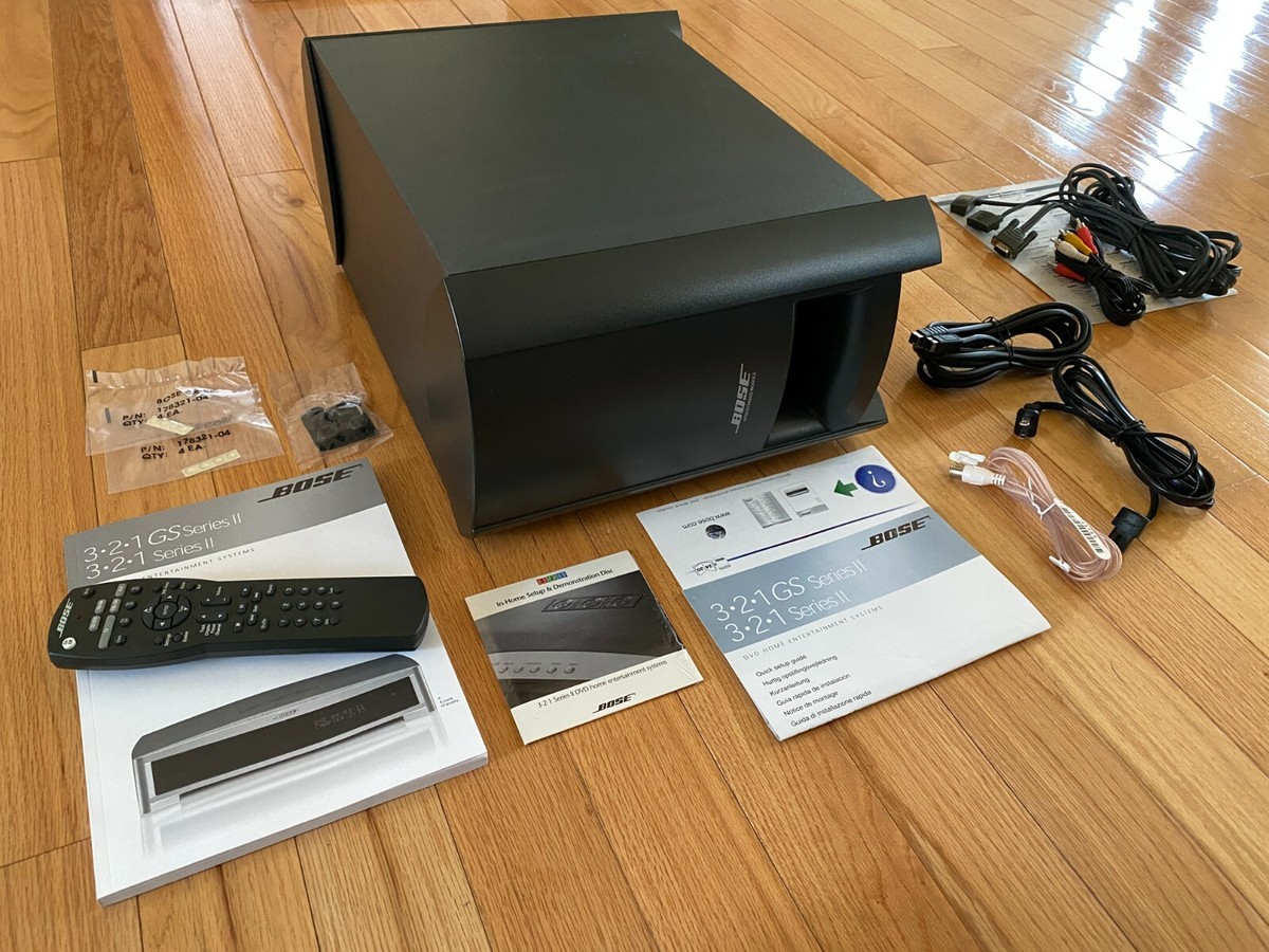 Bose 321 series II DVD Home Entertainment System. | eBay
