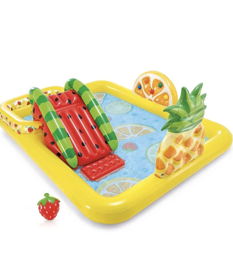 Intex Fun n Fruity Inflatable Play Center Kids Ages 2 Kiddie Pool