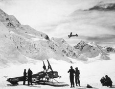 New Zealander explorer and mountaineer Sir Edmund Hillary and othe- Old Photo