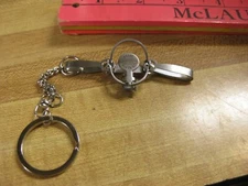 Double Long Spring Trap Mini Sterling Key Chain These Little Traps Really Set