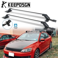 Für VW Volkswagen Jetta Dachträger Querstangen Crossbar ohne Reling Regenrinne