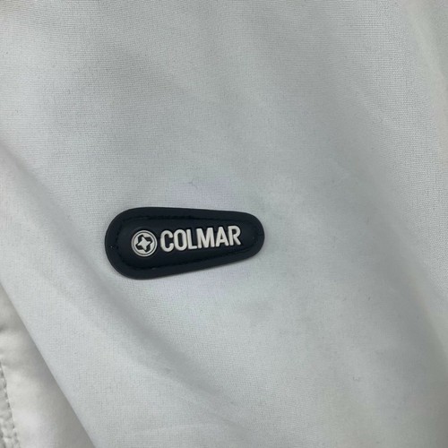 Colmar White Windbreaker Bomber Jacket Mens L Sz 52 Lightweight Zip Outdoors - Picture 8 of 12