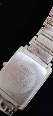 RADO Jubilé ステンレススチール腕時計 RADO Jubile Diamond Silver Stainless Steel Watch. RADO
