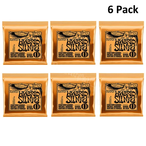 3/6Pack Electric Guitar Strings Slinky For Ernie Ball 2221(10-46) 2223 (9-42) - Picture 24 of 28