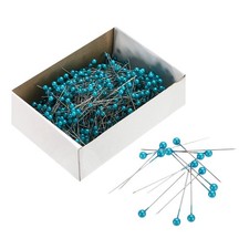 Sewing Pins 800pcs Round Pearl Dressmaking Corsage Pins Straight Pins, Green
