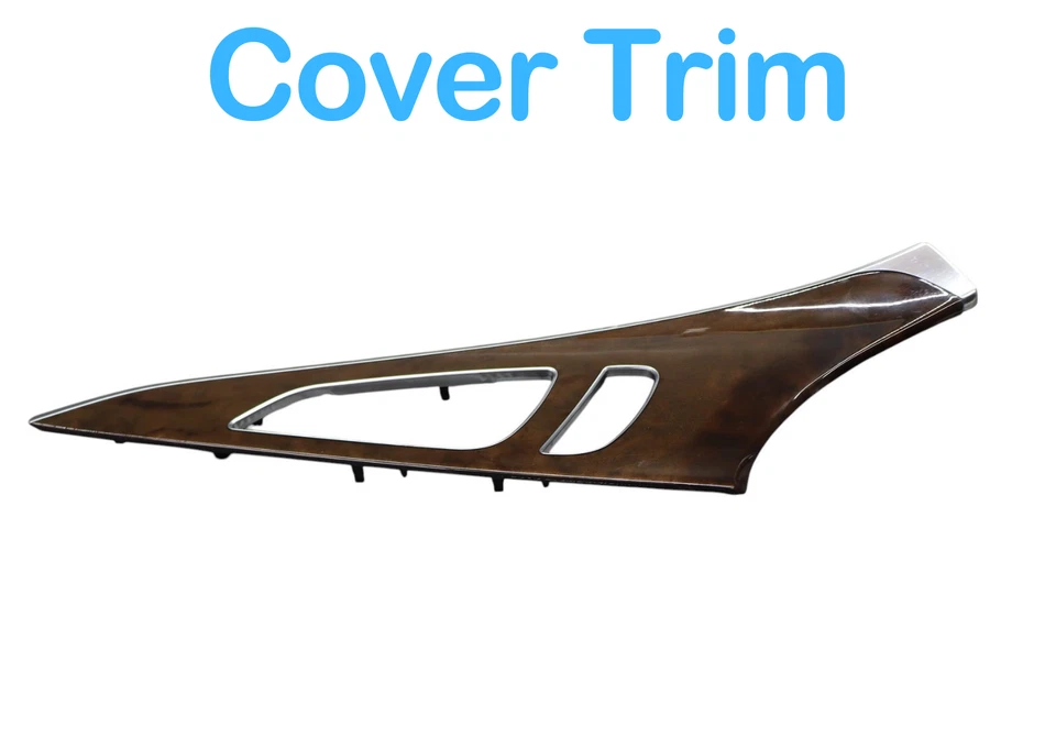 12-18 Audi A6 Quattro Front Left Driver Side Door Panel Insert Cover Trim OEM - Image 3 of 4