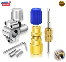 A/C Retrofit Valve Kit-Refrigerant Retrofit Valve Set, with R12 to R134A Low Sid