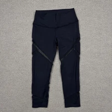 Alo Pants Women's Size S Black Leggings Compression Lightweight Performance