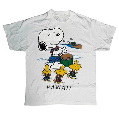 90s Vintage 1990s Snoopy Hawaii Peanuts T-shirt