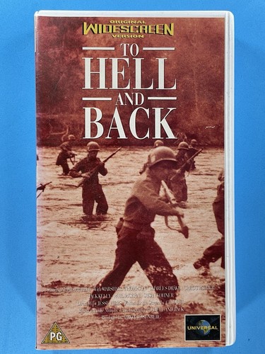 To Hell And Back, VHS Video, Cert PG Movie - Picture 1 of 3