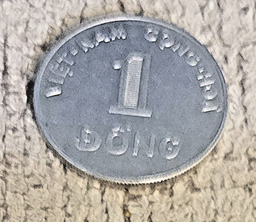 1971 South Vietnam 1 Dong AU Aluminum Coin