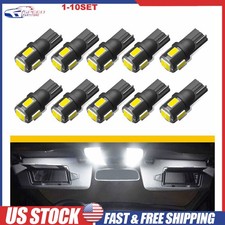 Auxito T10 Led License Plate Light Bulbs Super Bright 6500k White 168 194 1-5set Auxito T10 Led License Plate Light Bulbs Super Bright 6500k White 168 194 1-5set
