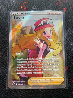 Pokémon Serena Trainer Fullart - Silberne Sturmwinde - Deutsch - [SIT 193]