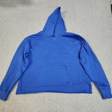 Under Armour Hoodie Loose Women s Blue Long Sleeve Pullover Size 2X NWT