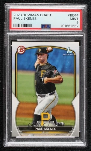 2023 Bowman Draft Paul Skenes #BD-14 PSA 9 MINT
