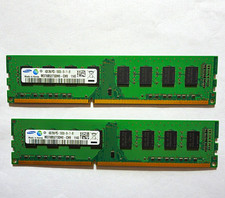 Samsung 8GB 2x4GB DDR3 DIMM PC3-10600U 240-Pin Non-ECC M378B5273DH0